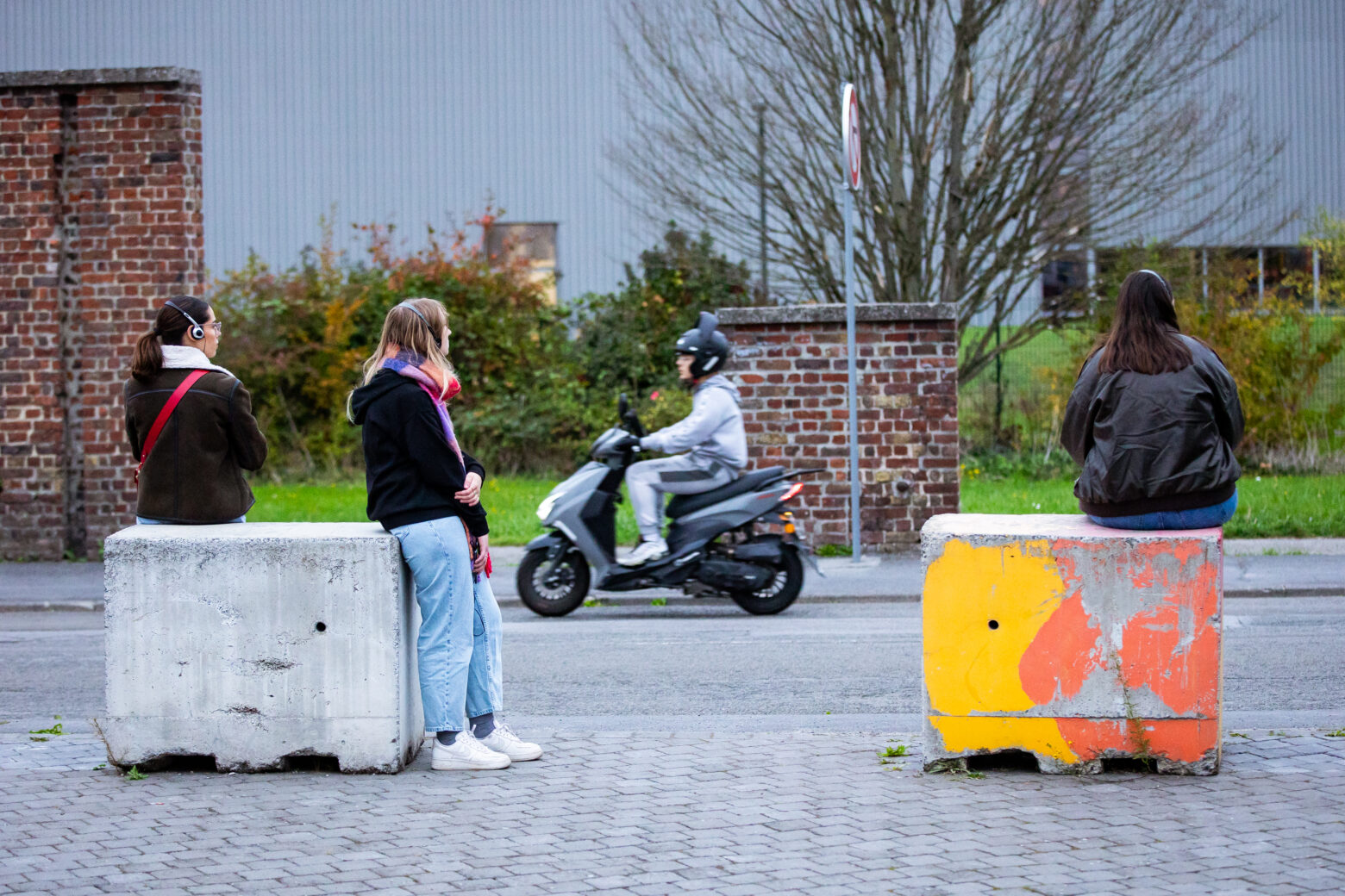 Flânerie en paysage mobile, création bloffique